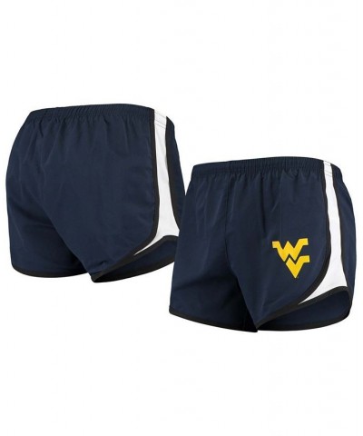 Women's Navy White West Virginia Mountaineers Elite Shorts Navy, White $20.39 Shorts