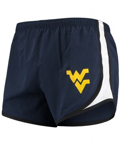 Women's Navy White West Virginia Mountaineers Elite Shorts Navy, White $20.39 Shorts