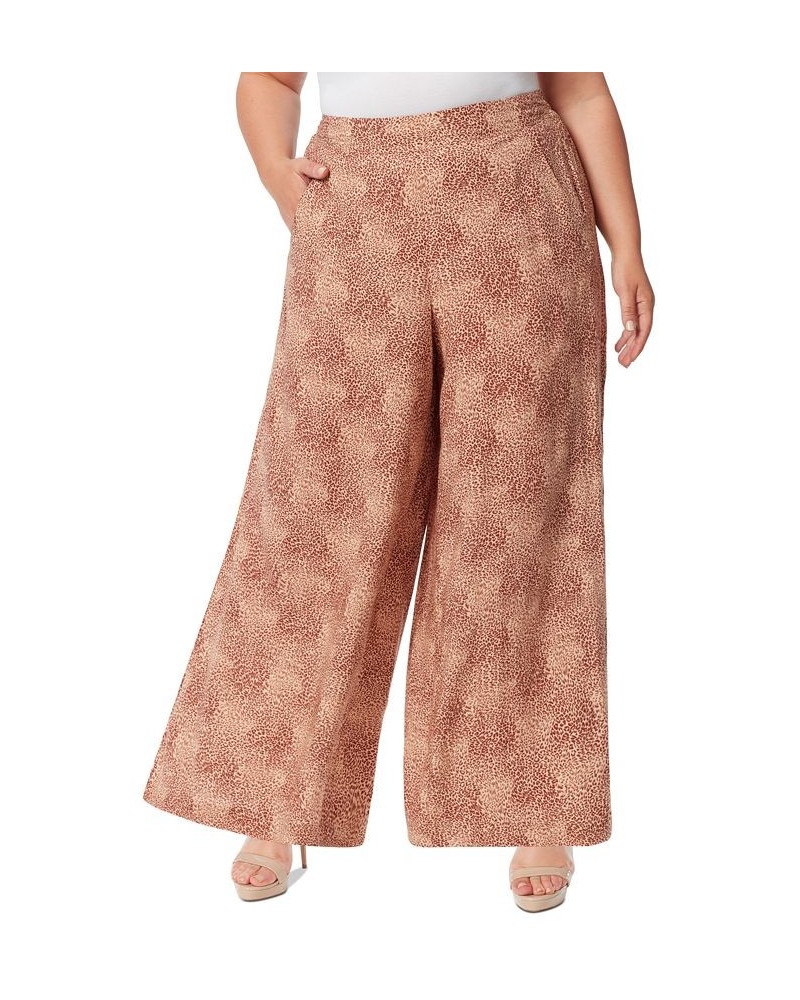 Trendy Plus Size Shaye Soft Pants Brown $29.35 Pants