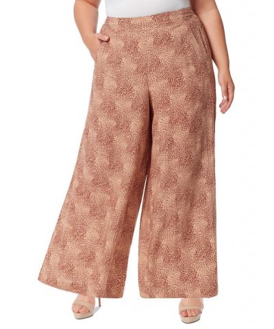 Trendy Plus Size Shaye Soft Pants Brown $29.35 Pants