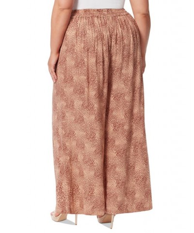 Trendy Plus Size Shaye Soft Pants Brown $29.35 Pants