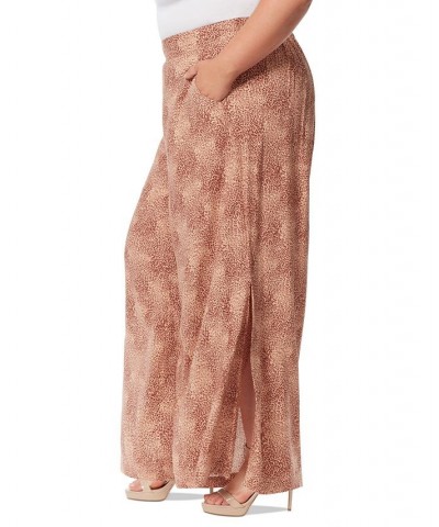 Trendy Plus Size Shaye Soft Pants Brown $29.35 Pants