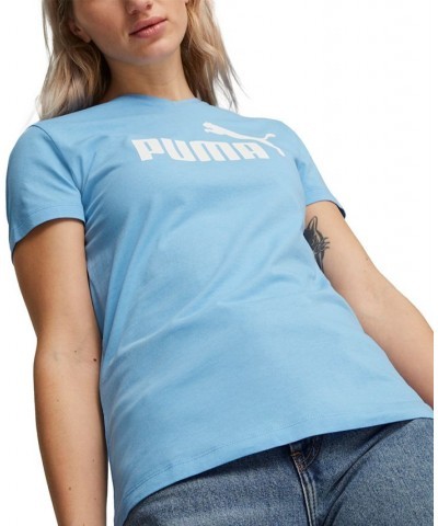 Women's Cotton V-Neck Short-Sleeve Logo T-Shirt Day Dream $13.23 Tops