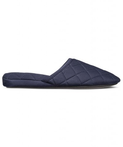 Women's Quilted Slippers Indigo Sea $11.49 Shoes