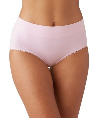 Women's Feeling Flexible Brief Underwear 875332 Pale Pink $10.66 Panty