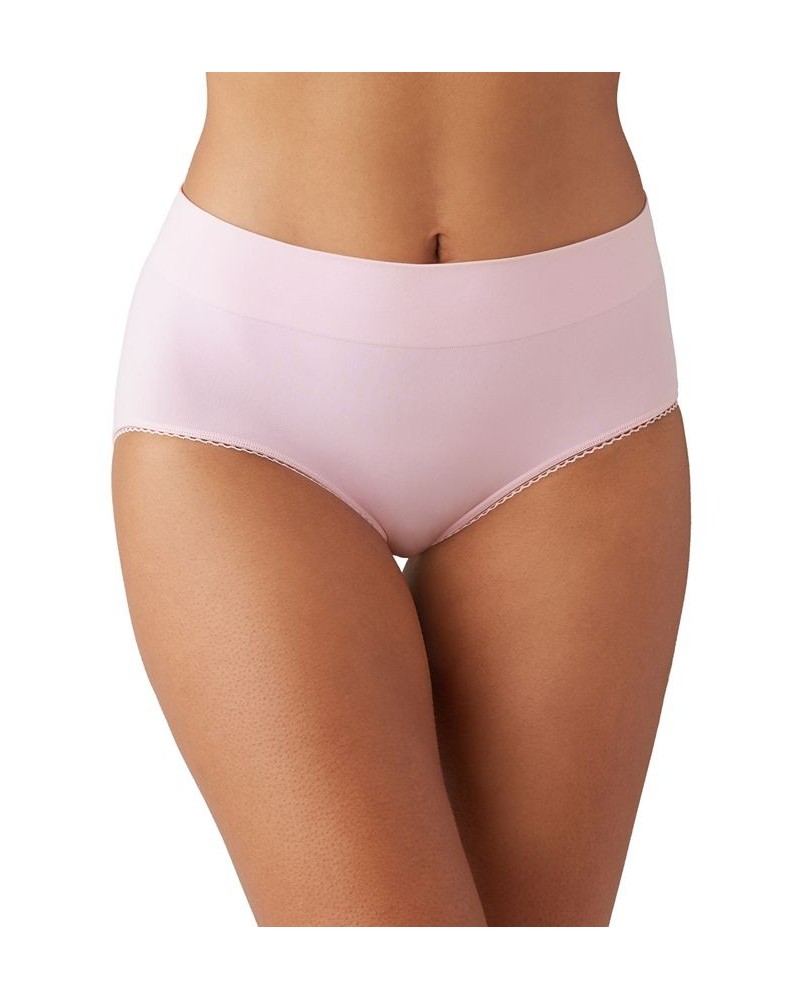 Women's Feeling Flexible Brief Underwear 875332 Pale Pink $10.66 Panty