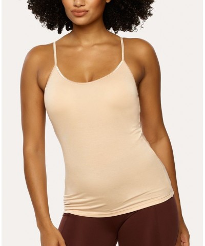 Women's So Smooth Modal Camisole Tan/Beige $12.97 Tops