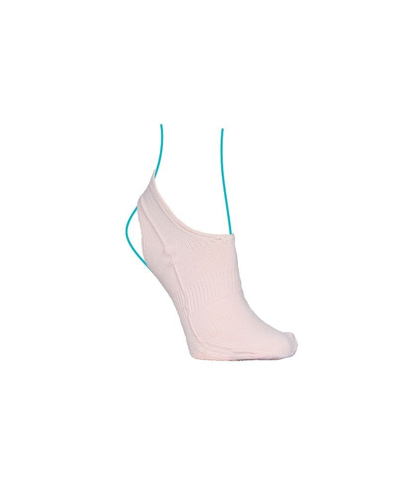 The Alpha: Half-Sole Padded Compression Arch Support Barre/Yoga Socks Light/pastel Pink $19.80 Socks