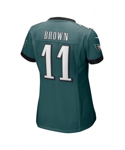 Women's A.J. Brown Midnight Green Philadelphia Eagles Player Game Jersey Green $47.60 Jersey