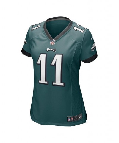 Women's A.J. Brown Midnight Green Philadelphia Eagles Player Game Jersey Green $47.60 Jersey