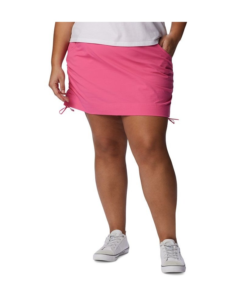 Plus Size Anytime Casual™ Skort Pink $32.39 Shorts