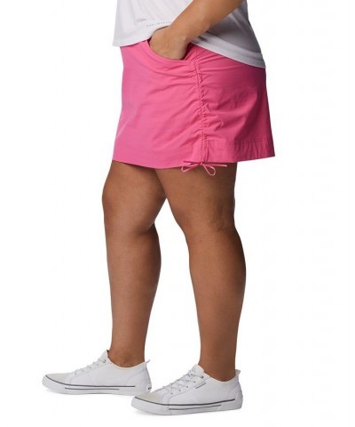 Plus Size Anytime Casual™ Skort Pink $32.39 Shorts