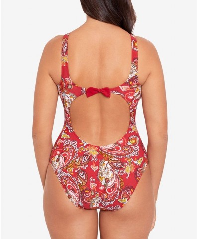 Women's Ashbury Alysa Keyhole One-Piece Swimsuit Ashbury $64.68 Swimsuits