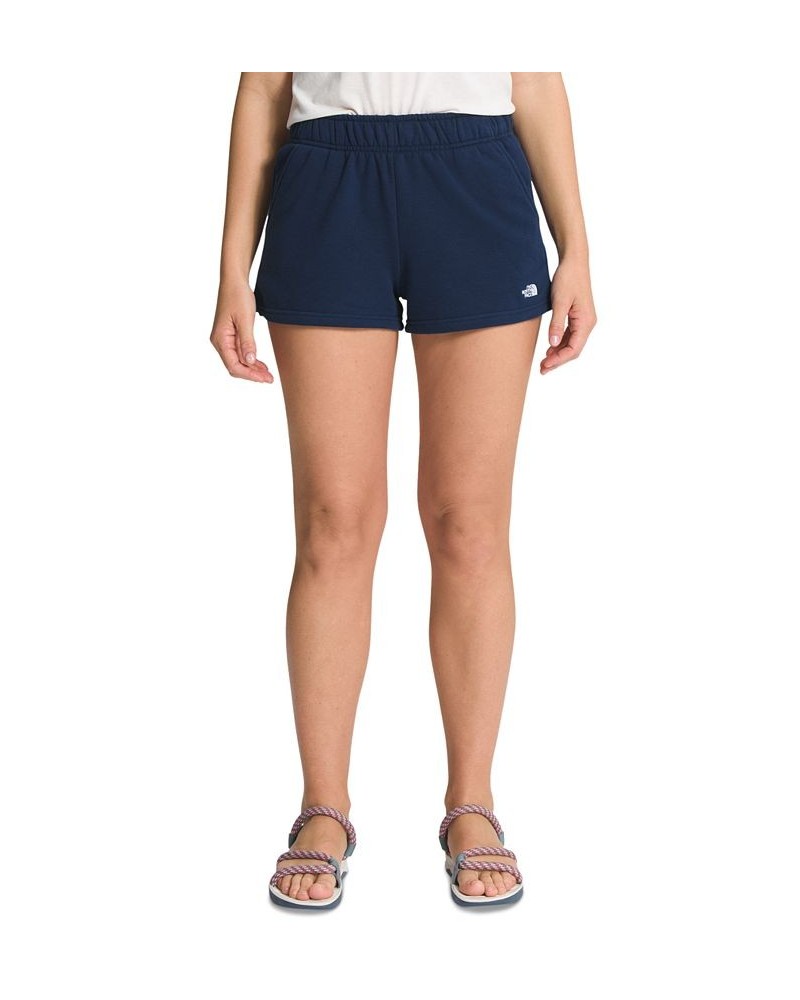 Women's Half Dome Fleece Shorts Summit Navy $28.05 Shorts