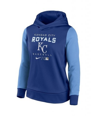 Women's Royal Light Blue Kansas City Royals Authentic Collection Pullover Hoodie Royal, Light Blue $40.50 Sweatshirts