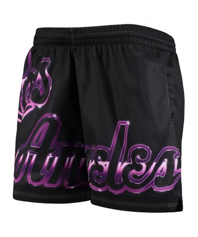 Women's Black Los Angeles Lakers Big Face 4.0 Mesh Shorts Black $36.55 Shorts