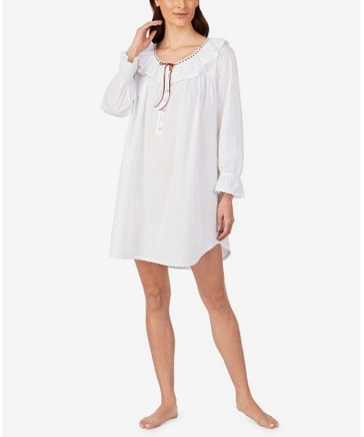 Women's Poet's Nightgown White $35.20 Sleepwear