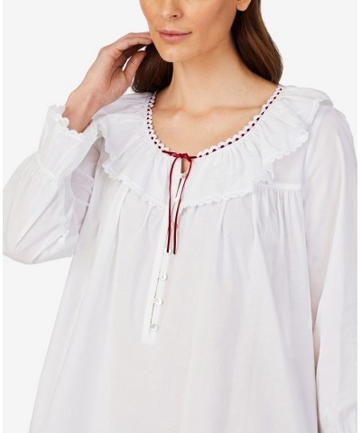 Women's Poet's Nightgown White $35.20 Sleepwear