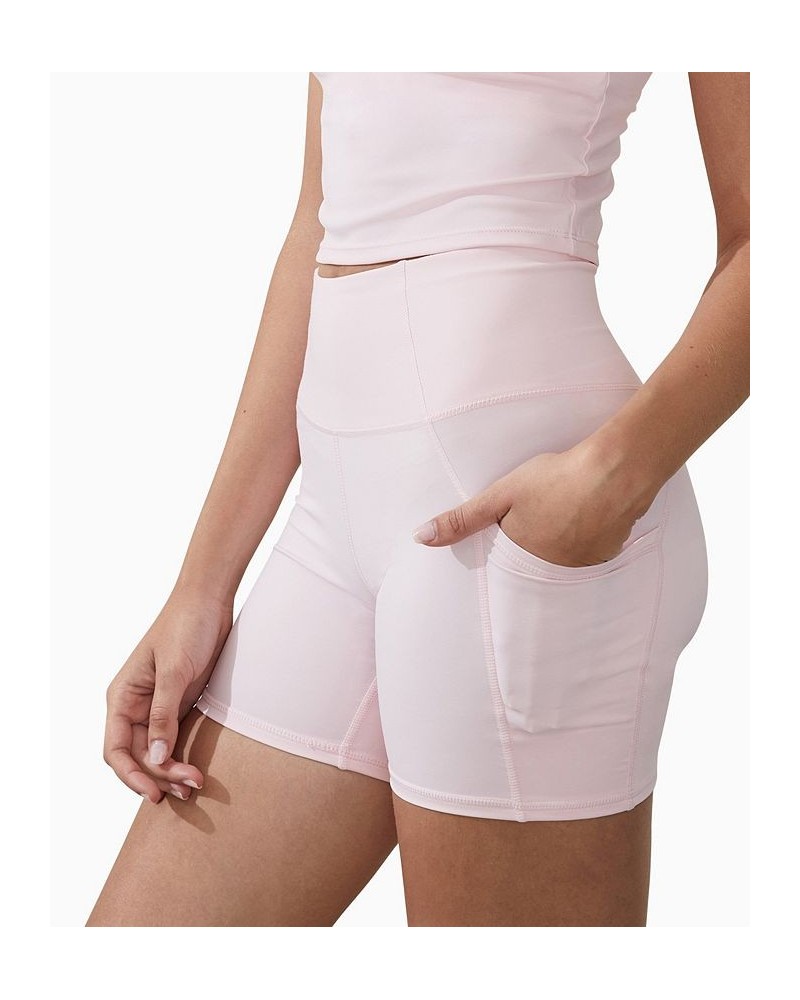 Women's Ultimate Booty Shaper Bike Shorts Blushing Bride $22.00 Shorts