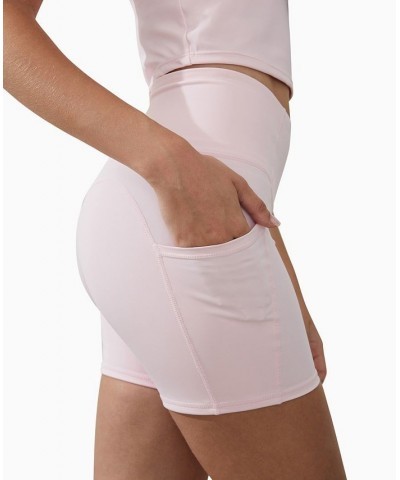 Women's Ultimate Booty Shaper Bike Shorts Blushing Bride $22.00 Shorts