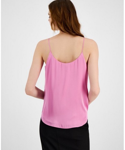 Women's Scoop-Neck Camisole Blue $31.27 Tops