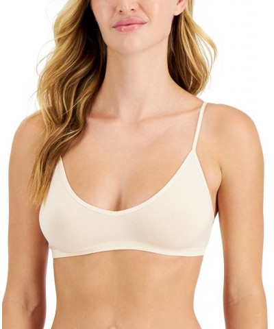 Women's Light Support Bralette Tan/Beige $10.00 Bras