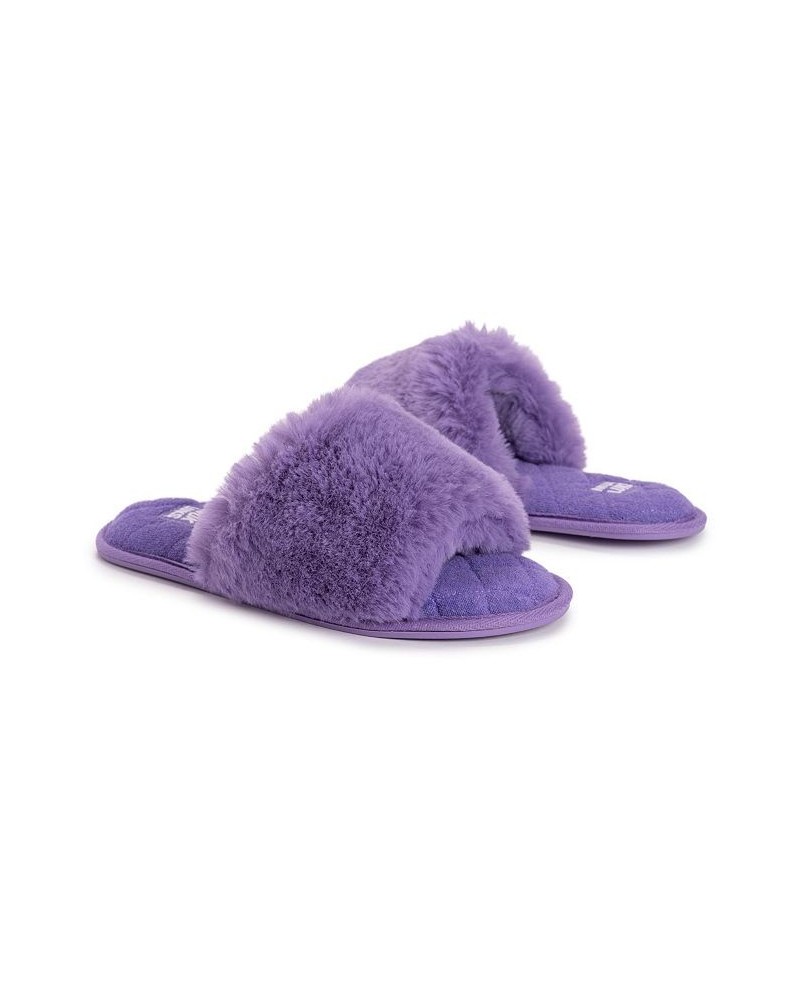 Women's Sariah Slide Slipper Violet $18.48 Shoes