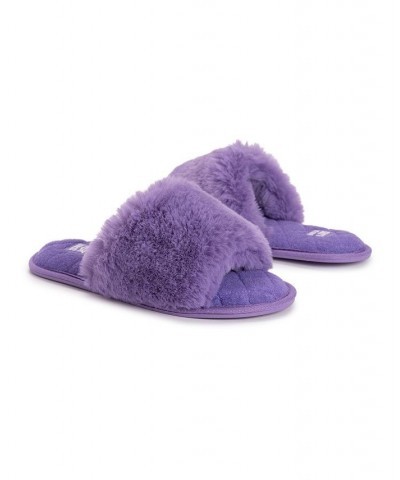 Women's Sariah Slide Slipper Violet $18.48 Shoes