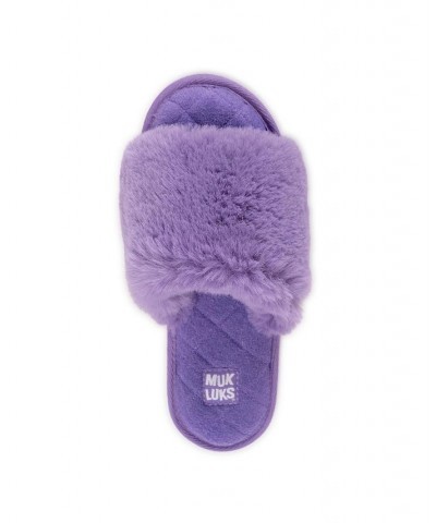 Women's Sariah Slide Slipper Violet $18.48 Shoes