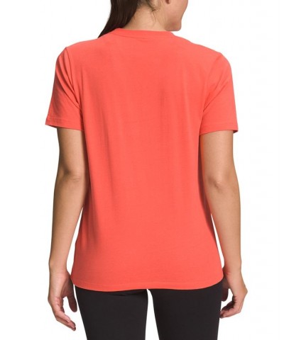 Women's Jumbo Half Dome T-Shirt Orange $19.60 Tops