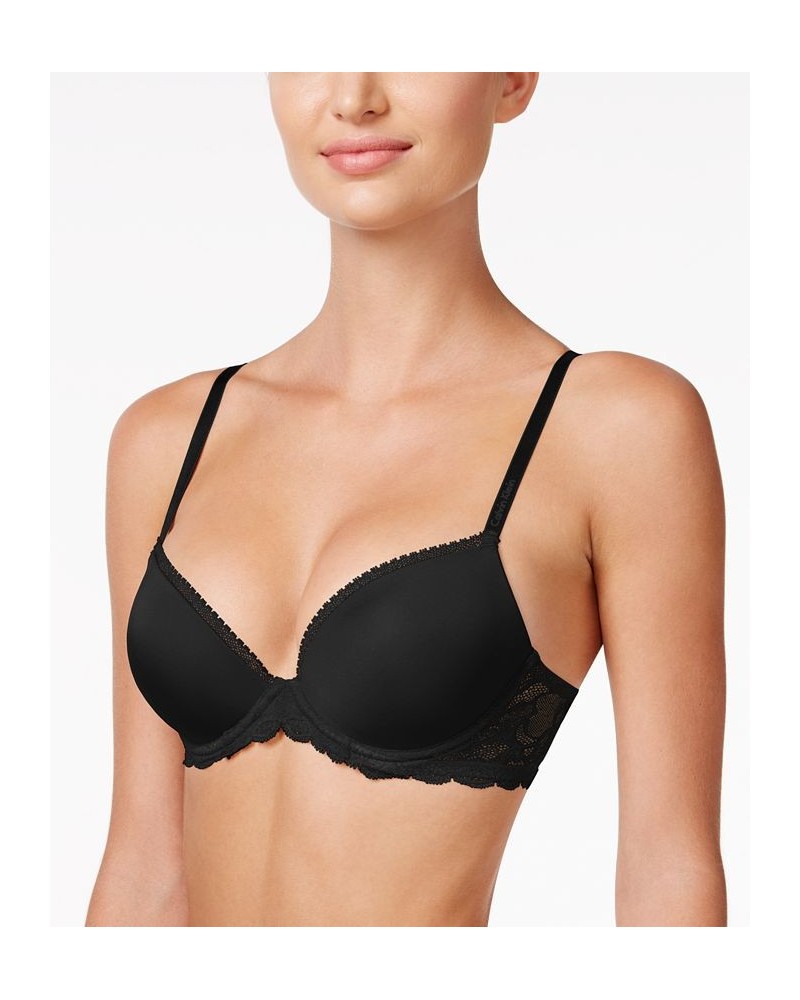 Seductive Comfort Lace Demi Bra QF1444 Black $25.76 Bras