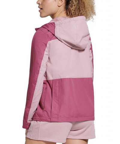 Women's Kineo Rain Tech Jacket Pink $43.61 Jackets