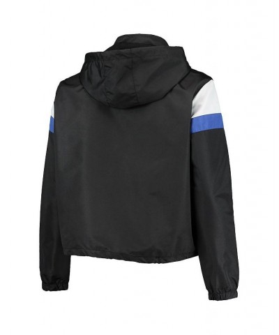 Women's Black and Royal Chicago Cubs Plus Size Anorak Quarter-Zip Hoodie Black, Royal $33.59 Sweatshirts