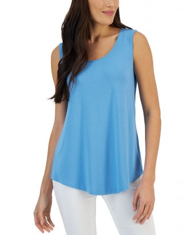 Scoop Neck Tank Top Spring Shower $10.49 Tops