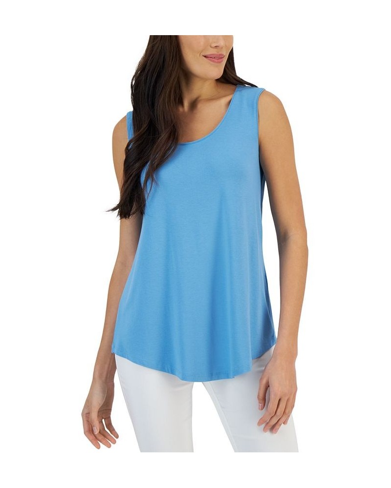 Scoop Neck Tank Top Spring Shower $10.49 Tops