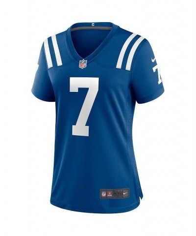 Women's Jacoby Brissett Royal Indianapolis Colts Game Player Jersey Royal $50.60 Jersey