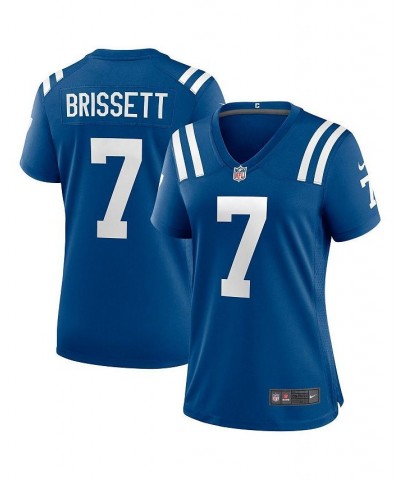 Women's Jacoby Brissett Royal Indianapolis Colts Game Player Jersey Royal $50.60 Jersey