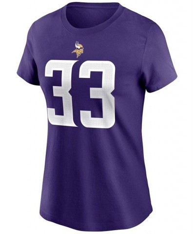 Women's Dalvin Cook Purple Minnesota Vikings Name Number T-shirt Purple $18.45 Tops