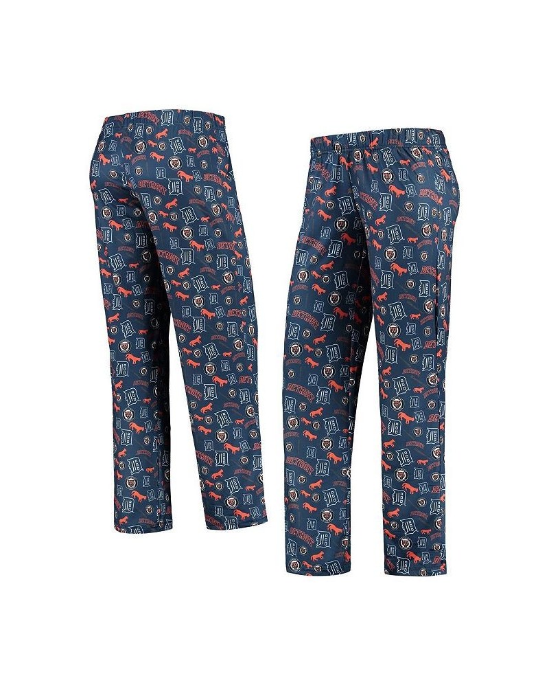 Women's Navy Detroit Tigers Retro Print Sleep Pants Navy $28.00 Pajama