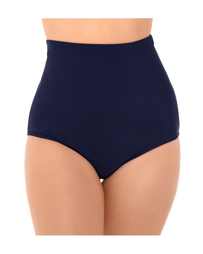 Women's Triple-Tier Tankini Top & Swim Skirt Navy $36.08 Swimsuits