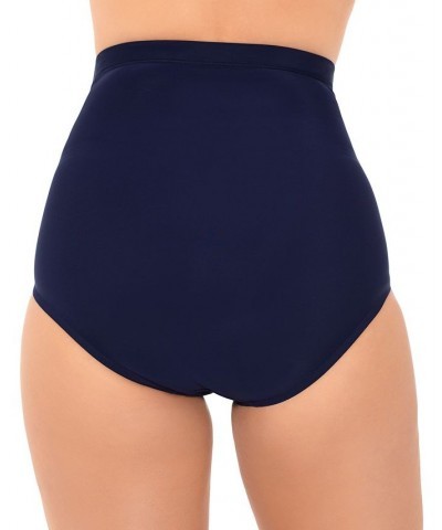 Women's Triple-Tier Tankini Top & Swim Skirt Navy $36.08 Swimsuits