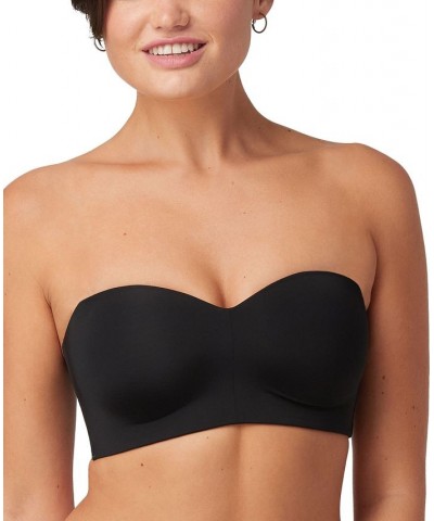 Women's Pure Comfort Wireless Strapless Bandeau Bra DM7685 Black $27.00 Bras