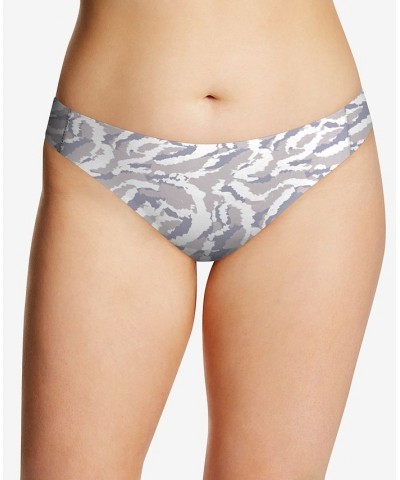 Women's Comfort Devotion Flawless No Show Thong DMLCTG Paitned Stripe Gloss $8.25 Panty