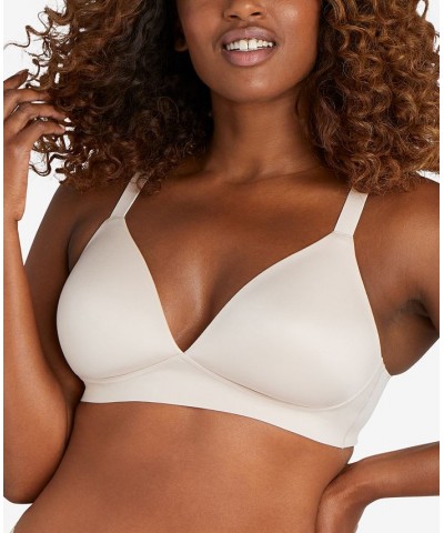 Comfort Revolution Soft Touch Perfect T-Shirt Wireless Bra DF3460 Sandshell $15.80 Bras