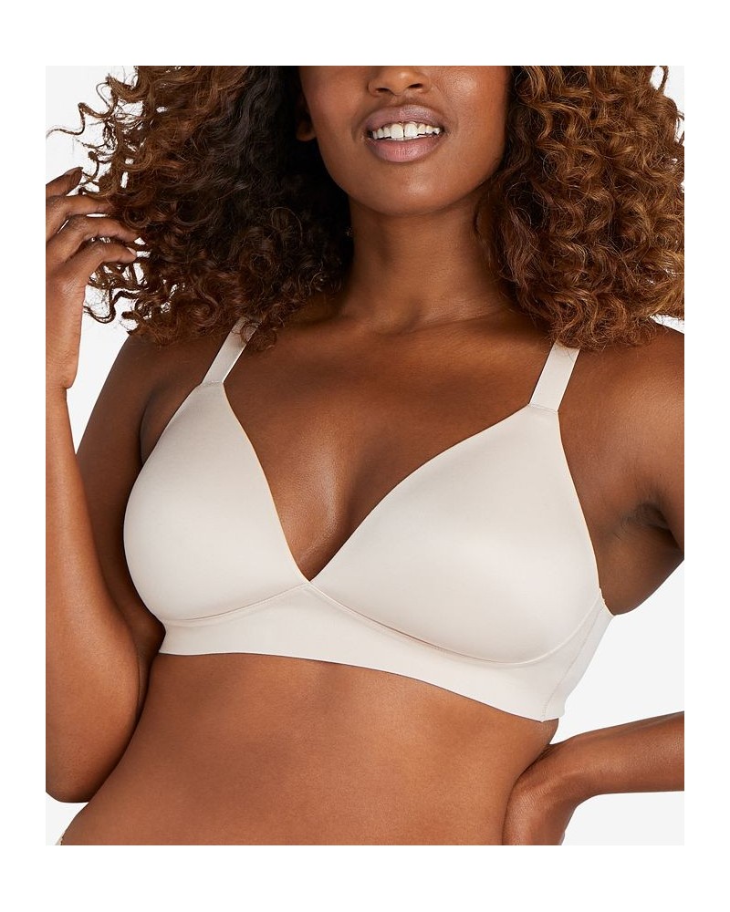 Comfort Revolution Soft Touch Perfect T-Shirt Wireless Bra DF3460 Sandshell $15.80 Bras