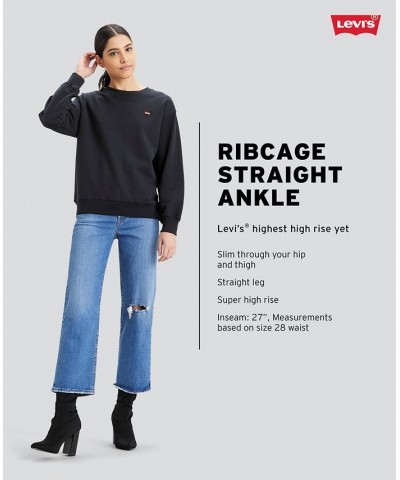 Women's Ribcage Straight Ankle Jeans Winter Breakdown $32.80 Jeans