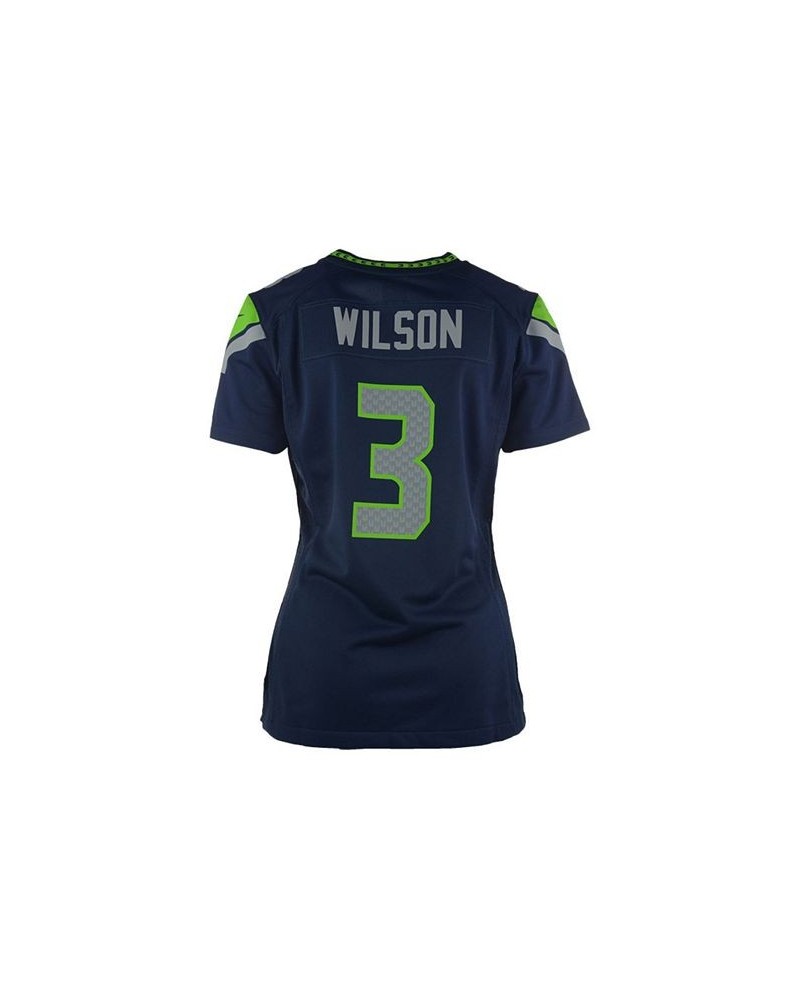 Women's Russell Wilson Seattle Seahawks Game Jersey NAVY $52.00 Tops