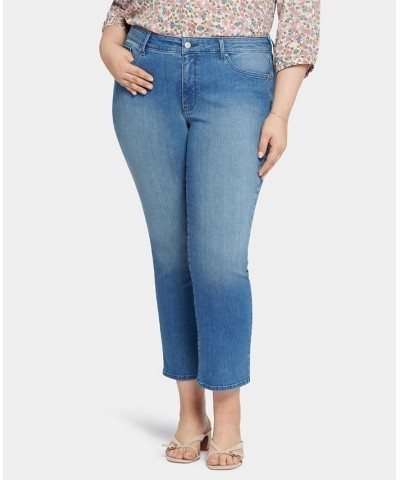 Plus Size Marilyn Straight Ankle Jeans Stargazer $40.43 Jeans