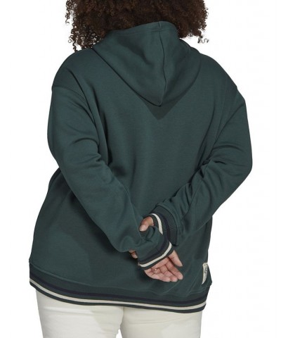 Plus Size Class of '72 Logo Hoodie Green $32.00 Sweatshirts