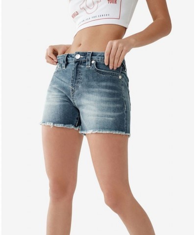 Women's Jennie Multi Horseshoe Curvy Shorts Jessamine $60.63 Shorts